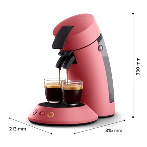 Machine à café à dosettes Rouge Tendre – Modèle CSA210/35