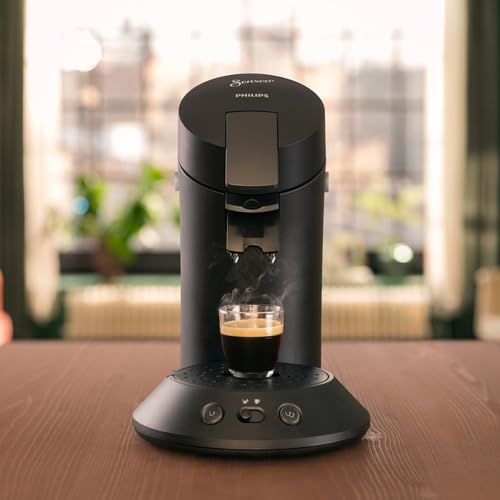 Cafetière à dosette Noir Intense – Modèle CSA210/61