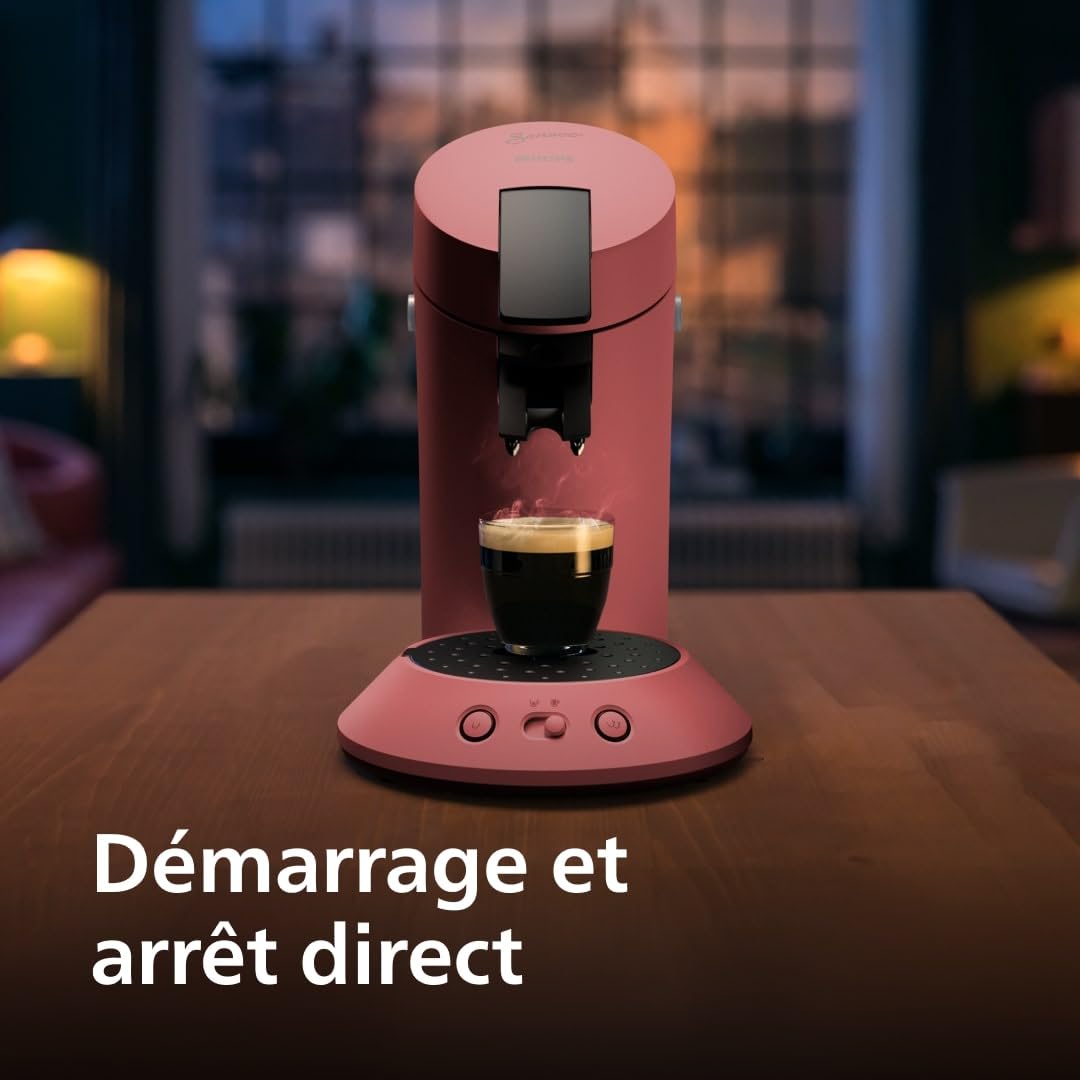 Machine à café à dosettes Rouge Tendre – Modèle CSA210/35