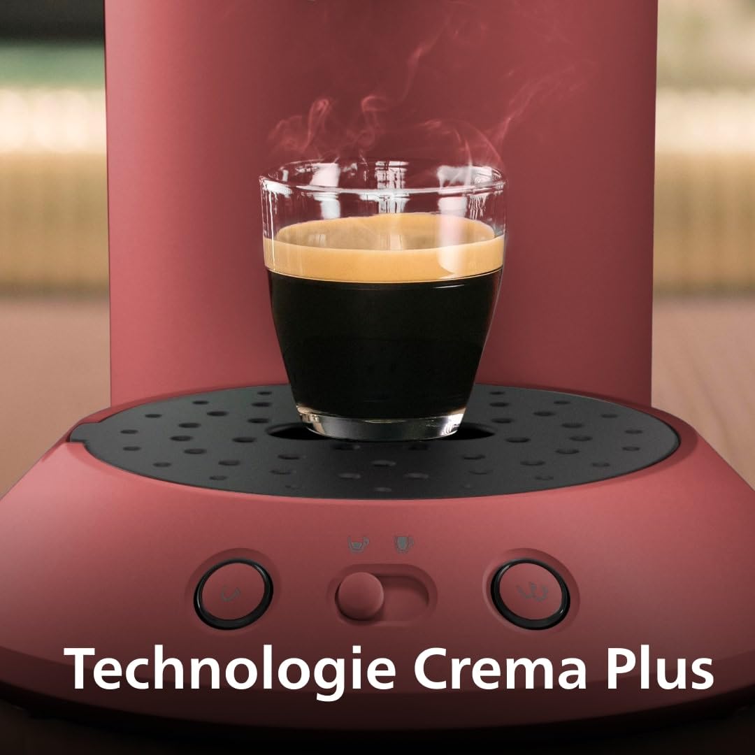 Machine à café à dosettes Rouge Tendre – Modèle CSA210/35