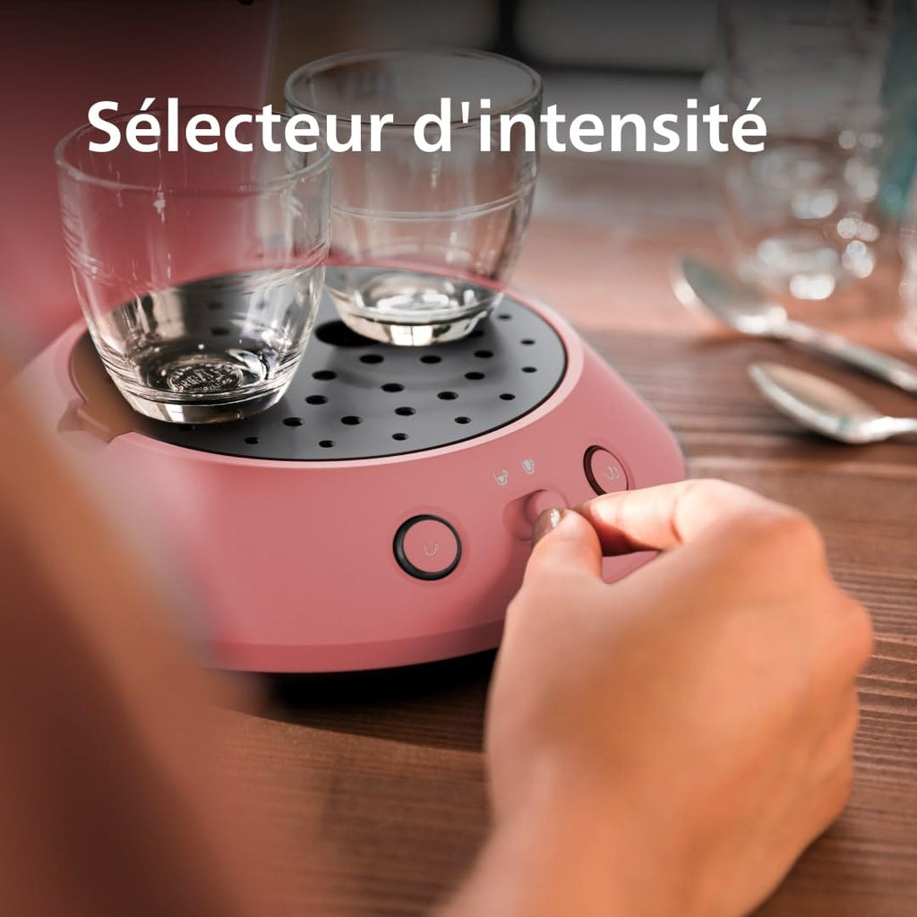 Machine à café à dosettes Rouge Tendre – Modèle CSA210/35