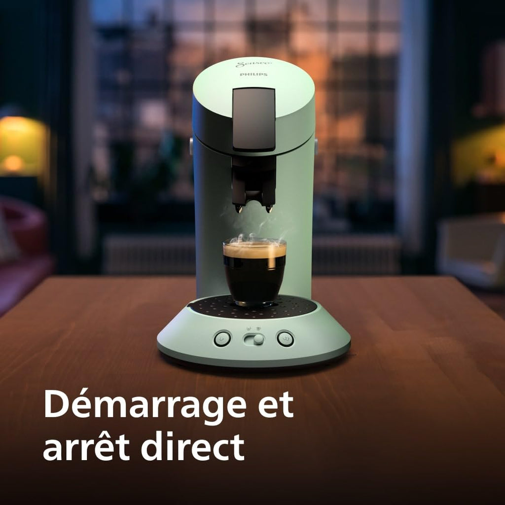 Machine à café à dosettes Vert Désert – Modèle CSA210/80