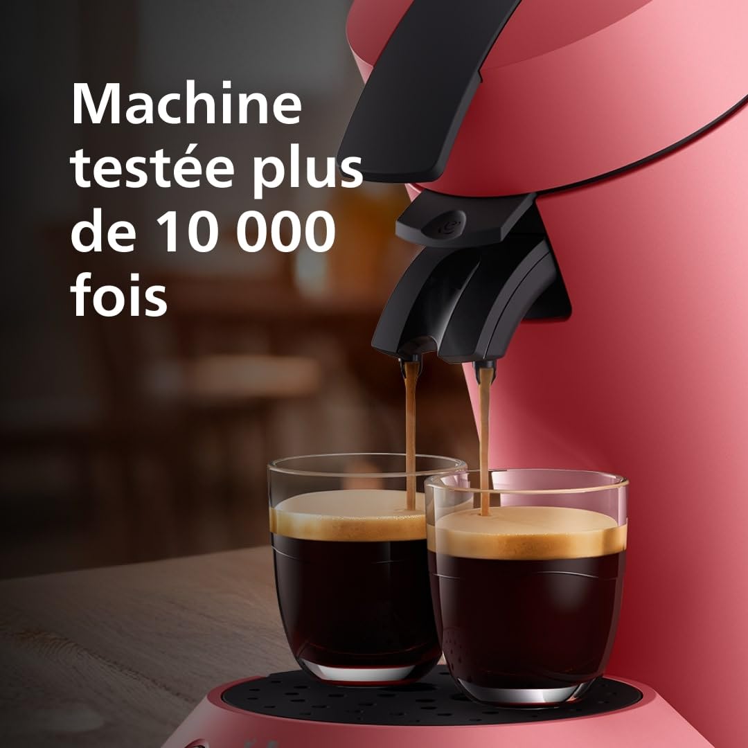 Machine à café à dosettes Rouge Tendre – Modèle CSA210/35