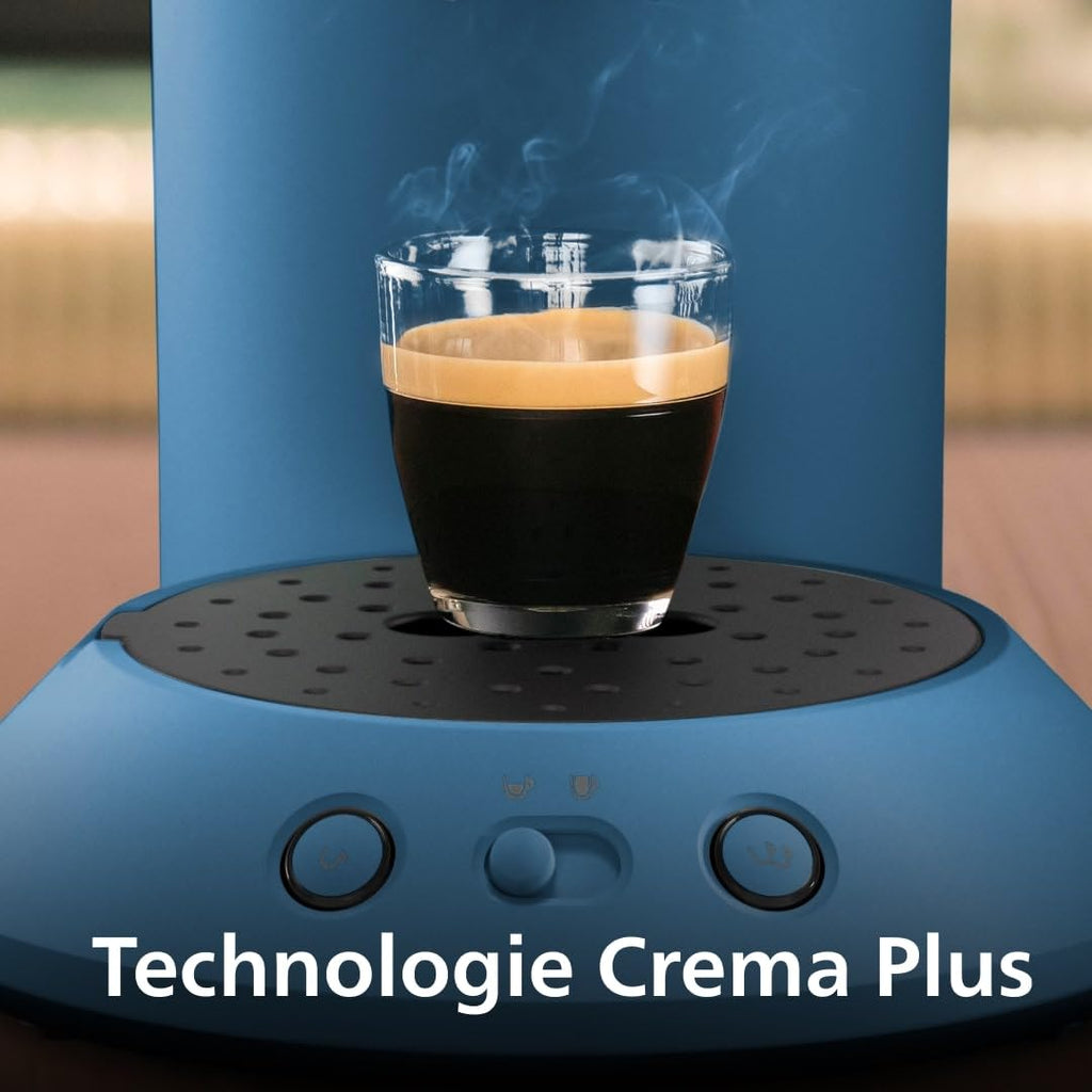 Machine à café à dosettes Bleu Paon – Modèle CSA210/00