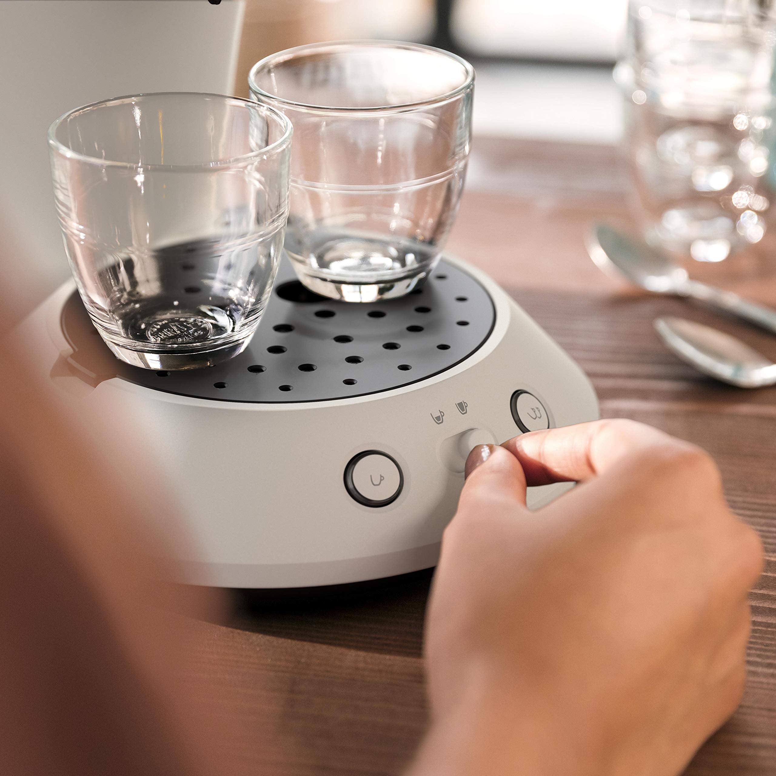 Machine à café à dosettes Blanche Mat – Modèle CSA210/11